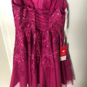 JJ’S House Size 4 Fushia Dress